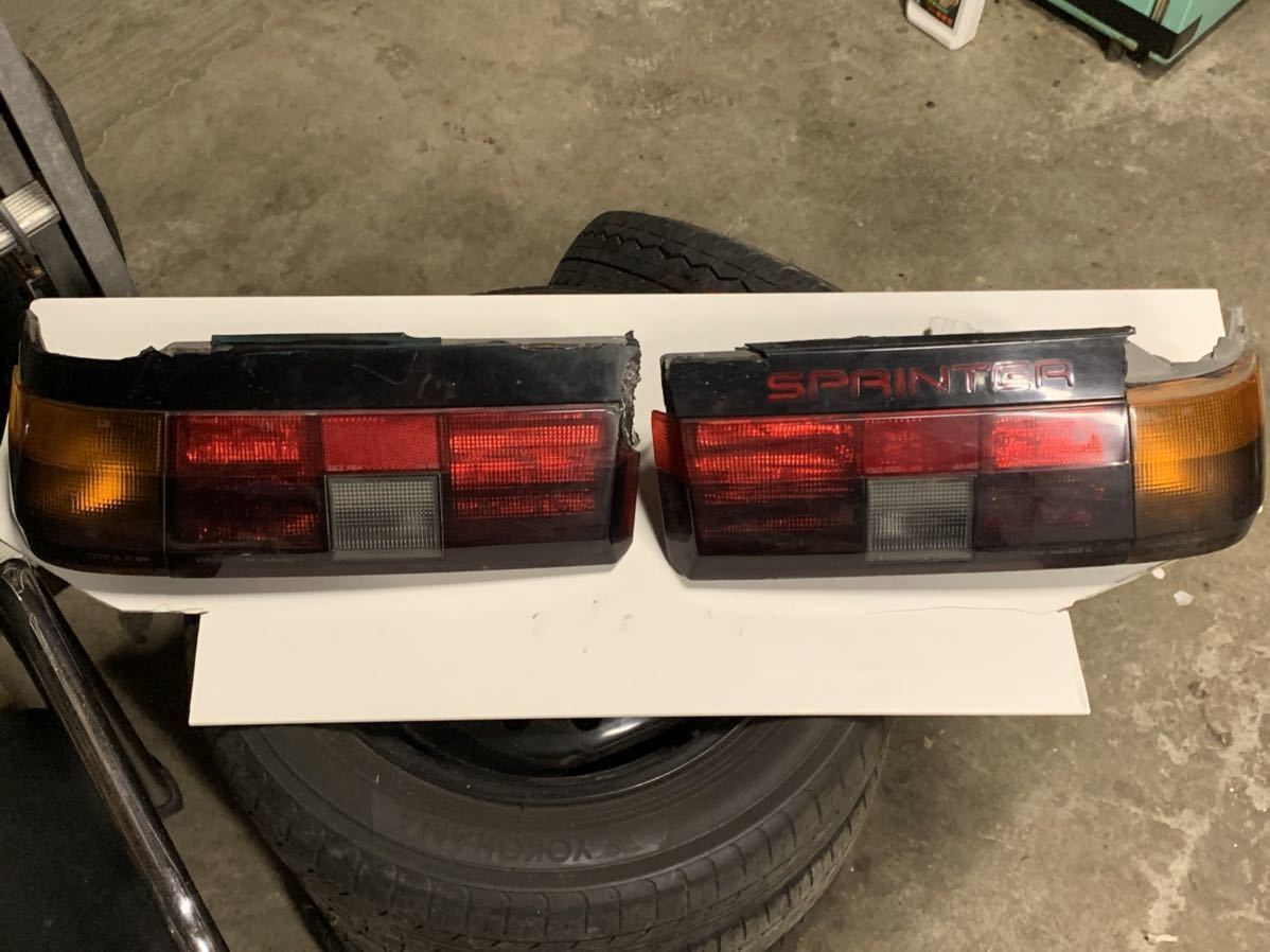 AE86 スプリンタートレノ 前期 3ドア テール テールランプ 左右セット