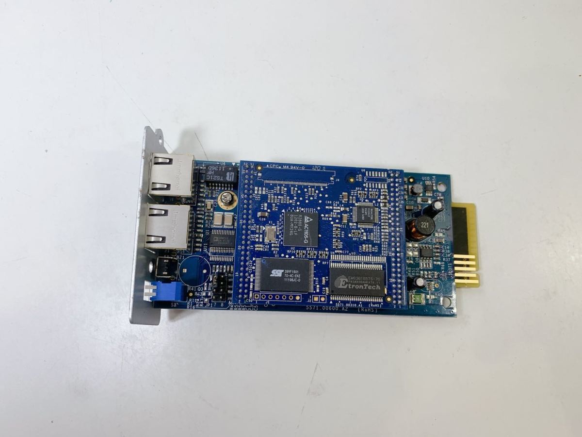 YI366《中古》OMRON SC20G UPSオプション SNMP／Webカードの落札情報