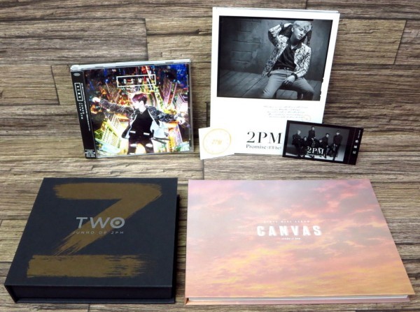 ◇ジュノ JUNHO 2PM CD 4点 TWO/DSMN/CANVAS/Promise(I