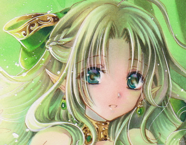 新品 同人手描きイラスト オリジナル 森のエルフ サイズ水彩ボード の落札情報詳細 ヤフオク落札価格情報 オークフリー スマートフォン版