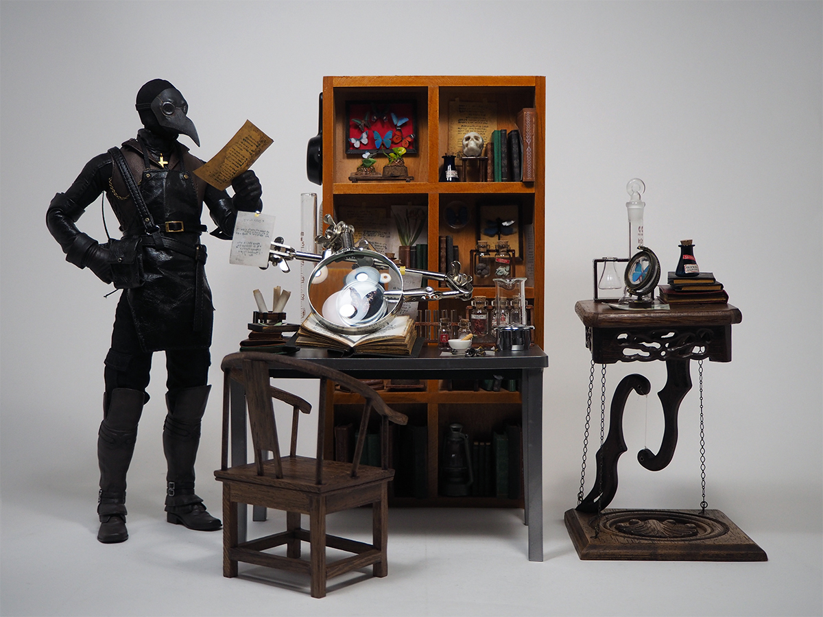 1 6 家具 研究机 棚 小物セット フィギュア ドール ミニチュア 用 の落札情報詳細 ヤフオク落札価格情報 オークフリー スマートフォン版