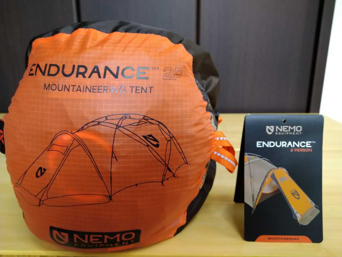 新品】NEMO ニーモ ENDURANCE 2P【シルナイロン製二人用テント】