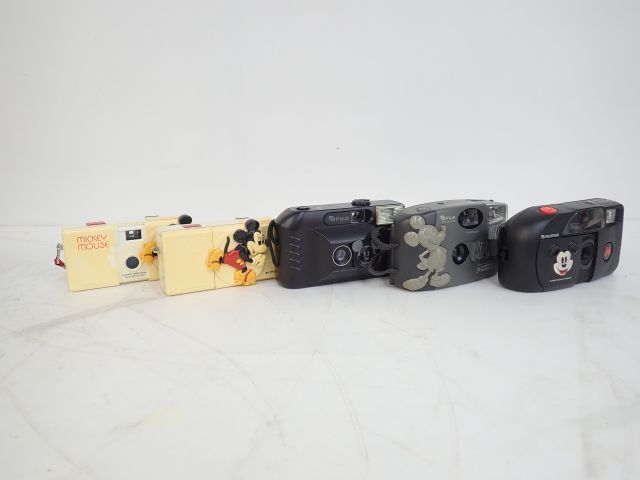 Nissan日産 コンパクトフィルムカメラ Himickey Mouse Fuji富士フィルムpocket Fujica 2点 Dl 7 Md 計5点ミッキー ディズニー 5d5fe 181 の落札情報詳細 ヤフオク落札価格情報 オークフリー スマートフォン版