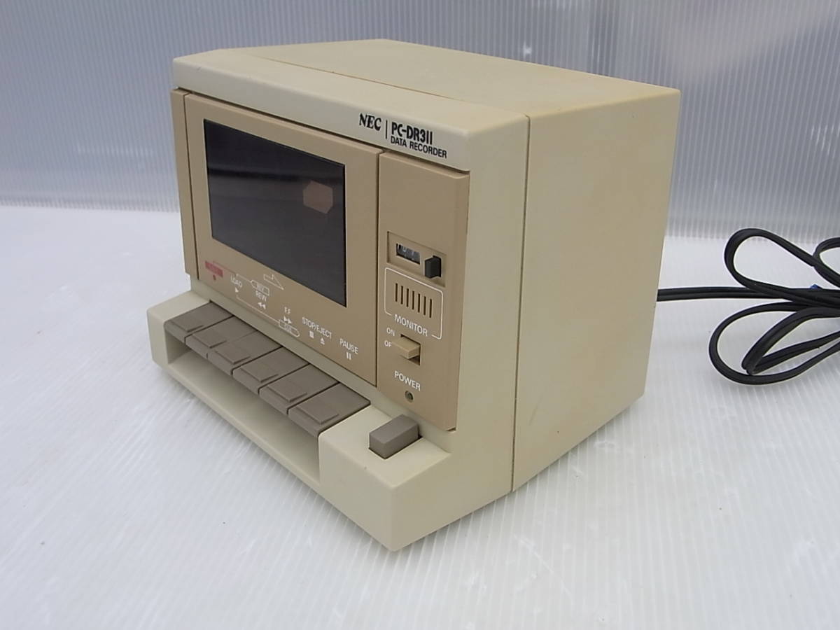 NEC データレコーダ PC-DR311 ジャンク品 ( PC-8801 PC-8001 PC-6001