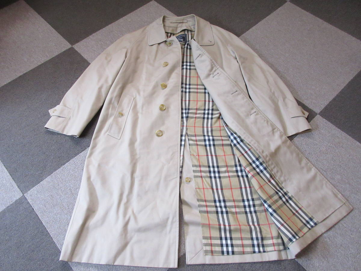 90s BURBERRY バルマカーンコート 34 SHORT ビンテージ オールド