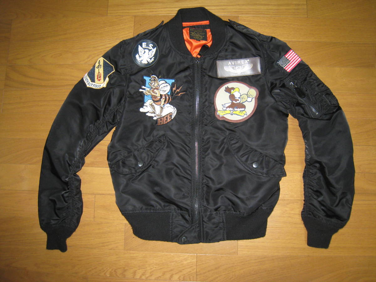AVIREX MA-1 フライトジャケット 334th FS