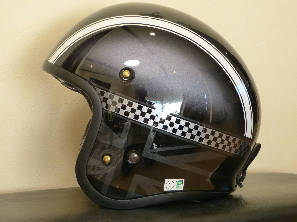 即決あり SHOEI J.O HAWKER XL ジェット ヘルメット カフェレーサー
