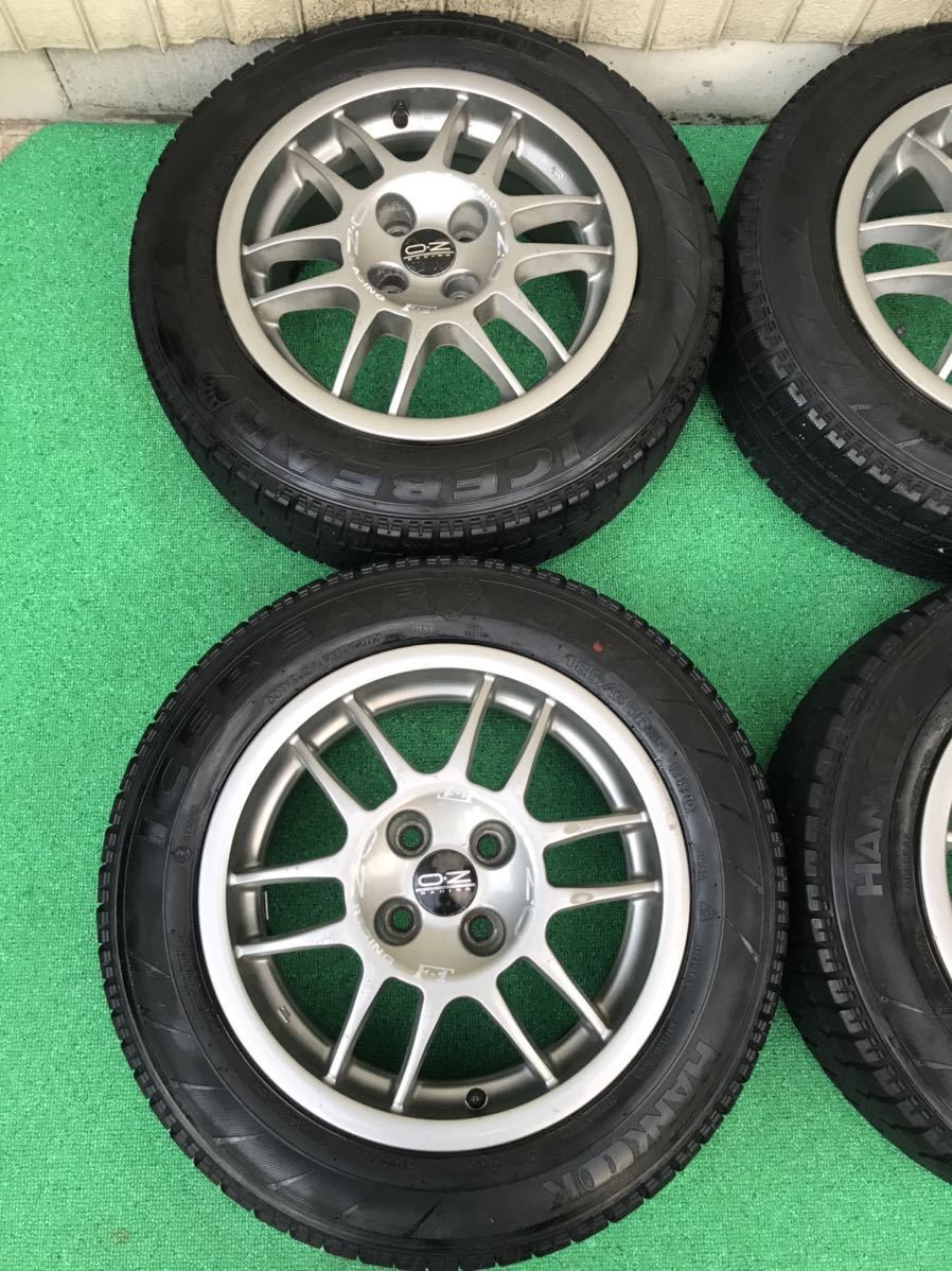 OZ ホイール 熱い 4本セット タイヤ バリ山 