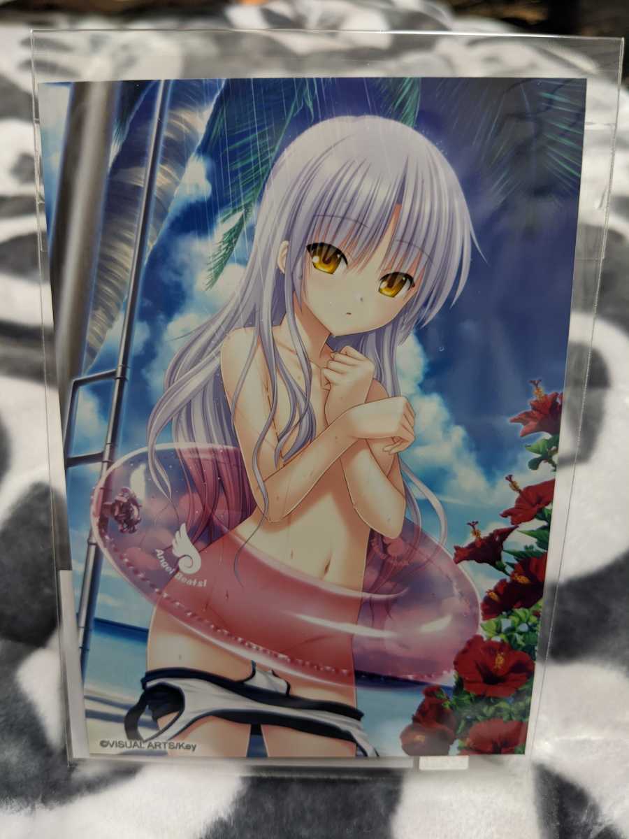 希少 AngelBeats! A賞アートフレーム ユイ 岩沢 くじコレ