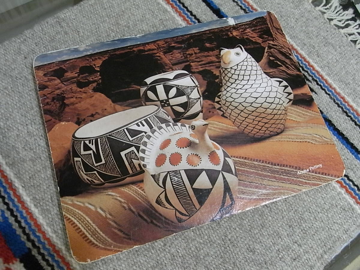 50sUSAビンテージ/ACOMA PUEBLO INDIAN POTTERY/アコマプエブロ