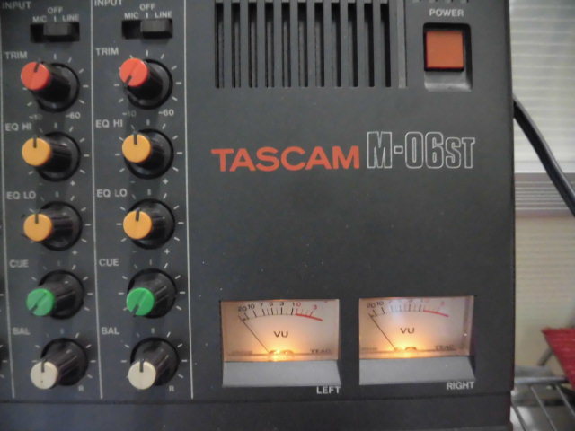 TASCAM M-06ST アナログミキサー ジャンク品 TASCAM M-06ST アナログ
