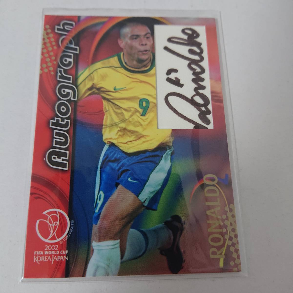 ◇サンプル版 ロナウド【Panini/W杯メインS】直筆サインカード#RONALDO