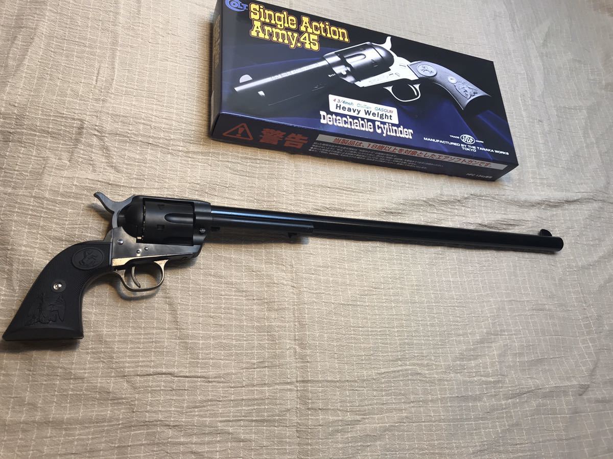 タナカコルトSAA 12インチバントライン シングルアクションアーミー