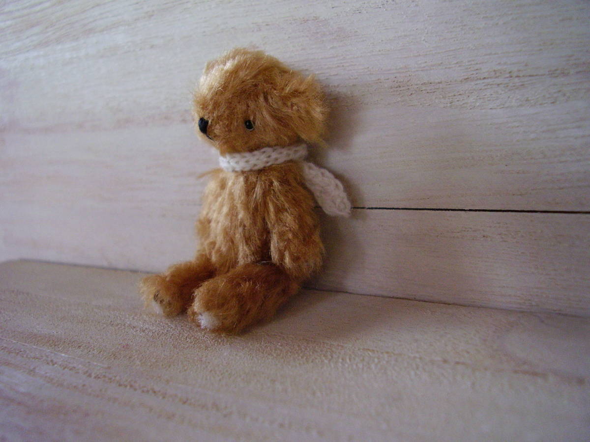 新品 イヌ ライトブラウン ６ ０センチ ミニチュア テディベア 小さなぬいぐるみ ブライス の落札情報詳細 ヤフオク落札価格情報 オークフリー スマートフォン版