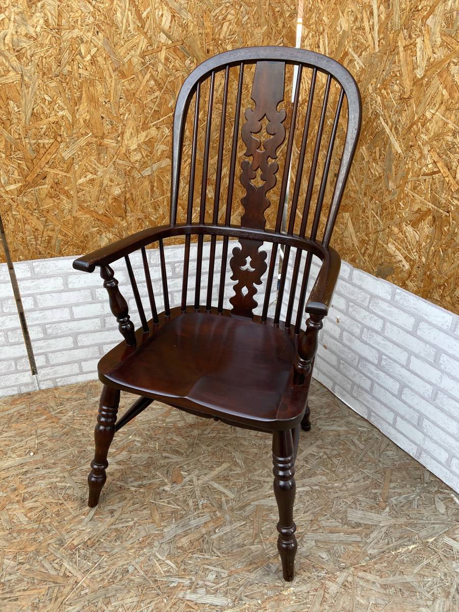 松本民芸 家具 ミズメザクラ 44A型 アーム チェア 超希少】松本民芸