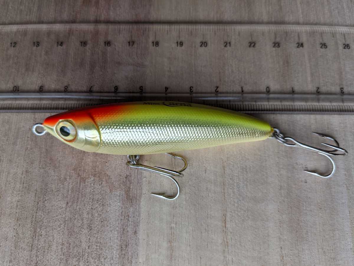 マリア ミスカルナ 80 フローティング ペンシル シーバス 青物 ヒラスズキ チヌ ルアー の落札情報詳細 ヤフオク落札価格情報 オークフリー スマートフォン版