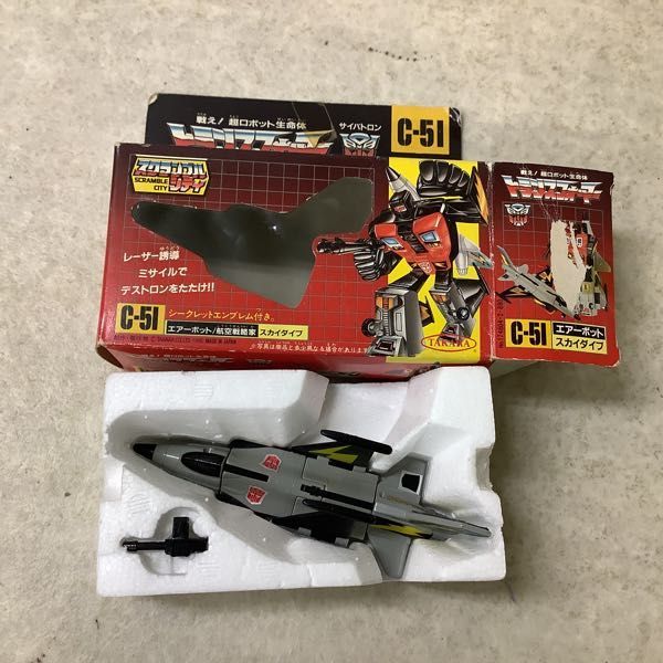 1円～ 欠品 タカラ C-51 トランスフォーマー エアーボット/航空戦略家