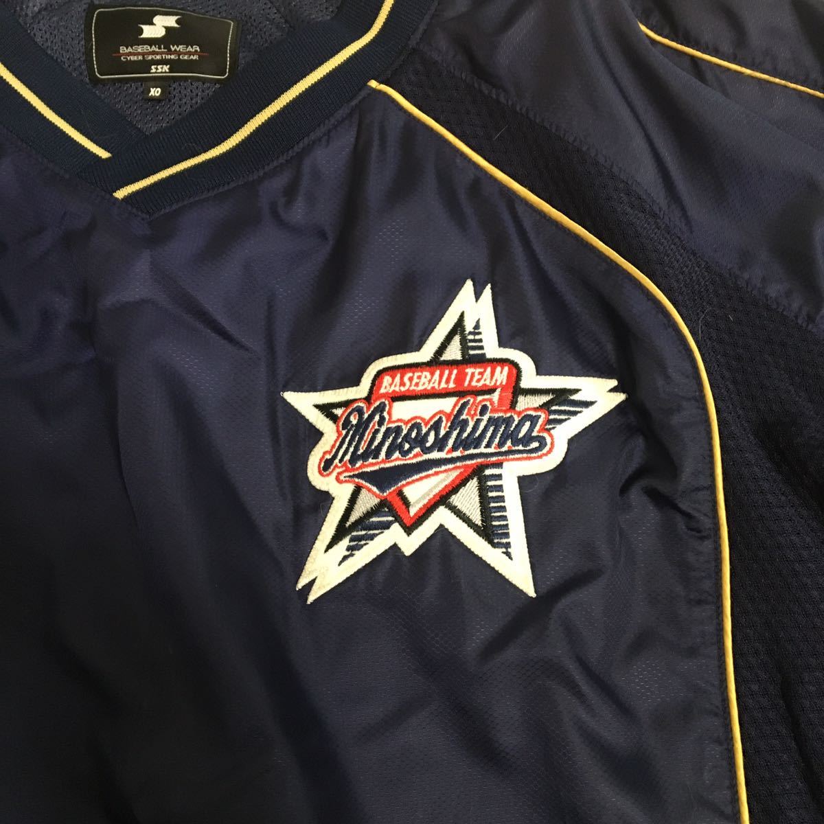箕島高校 野球部 Vジャン ウィンドブレーカー ヤッケ xo 和歌山の落札