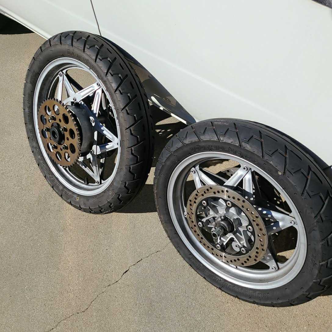 cbr400f1型ホイール cbr400f ホイール前後 CBR400F 2型 ホイール 前後