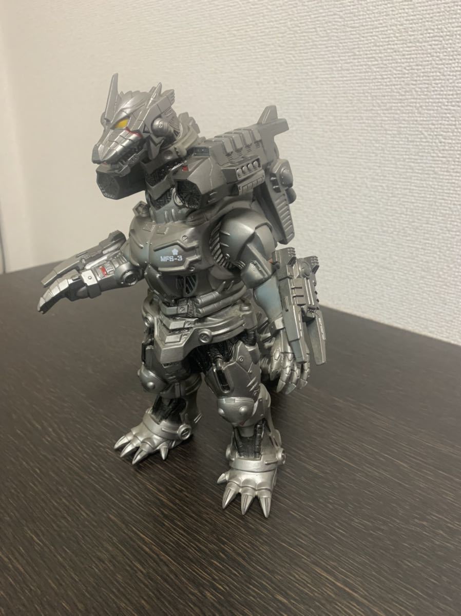 「ゴジラ×メカゴジラ」ソフビ人形・メカゴジラ２００３限定版（２００２年・新品） ゴジラ×メカゴジラ」ソフビ人形・メカゴジラ2003限定版