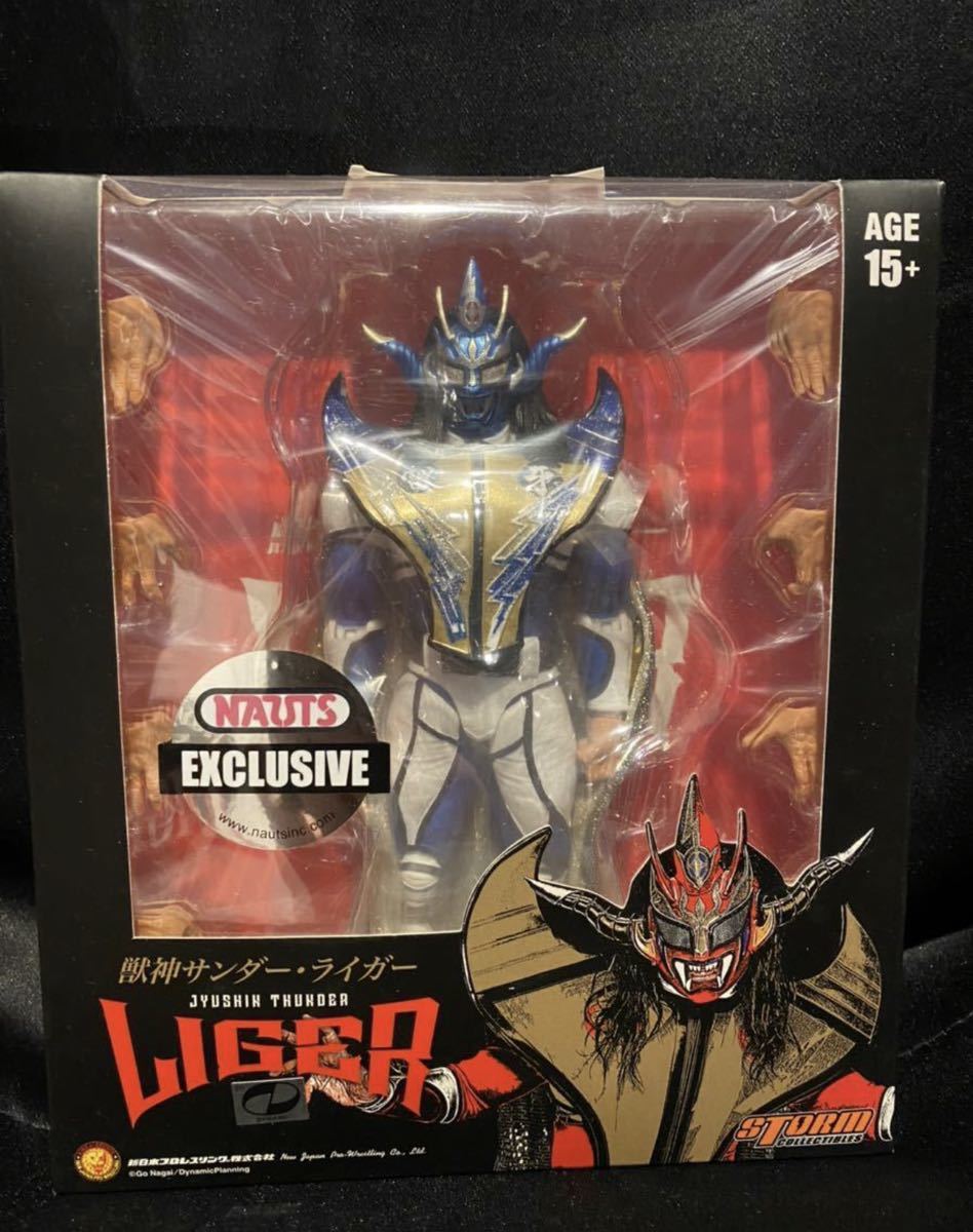 NAUTS 【300体限定】獣神サンダー・ライガー フィギュア（青） 未開封品 NAUTS 【300体限定】獣神サンダー・ライガー フィギュア（青