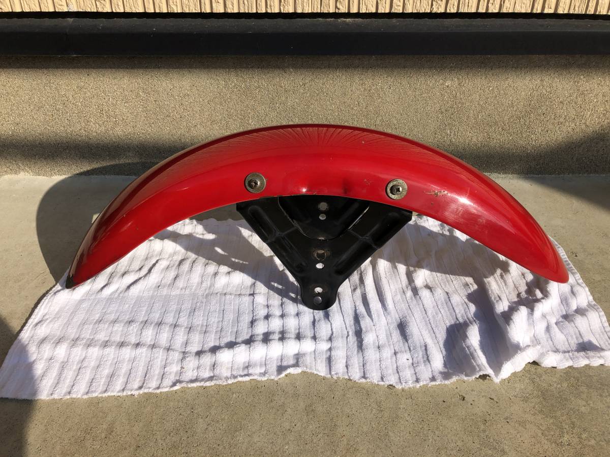 250ss 350ss 鉄フロントフェンダー当時物