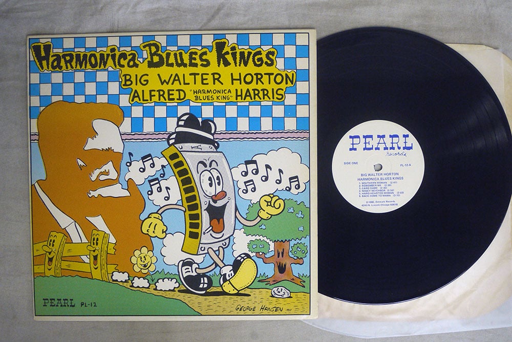 米 BIG WALTER HORTON & ALFRED HARRIS/HARMONICA BLUES KINGS/PEARL PL12の落札情報詳細 ヤフオク落札価格検索 オークフリー