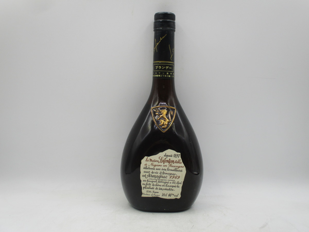 ☆酒祭☆〔未開栓〕Lafontan ラフォンタン Armagnac VINTAGE1969