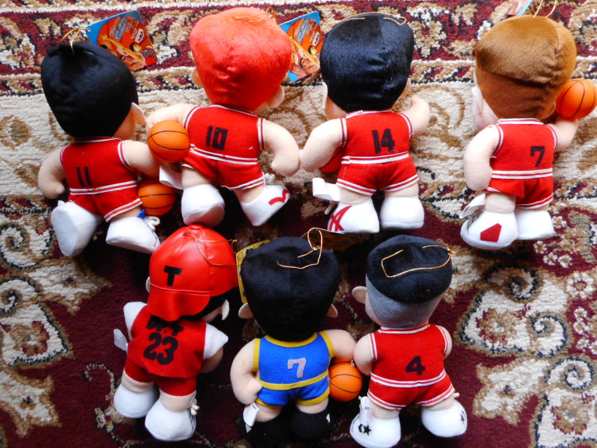 スラムダンクぬいぐるみ 全7種 Ufoキャッチャー クレーンゲーム景品 の落札情報詳細 ヤフオク落札価格情報 オークフリー スマートフォン版