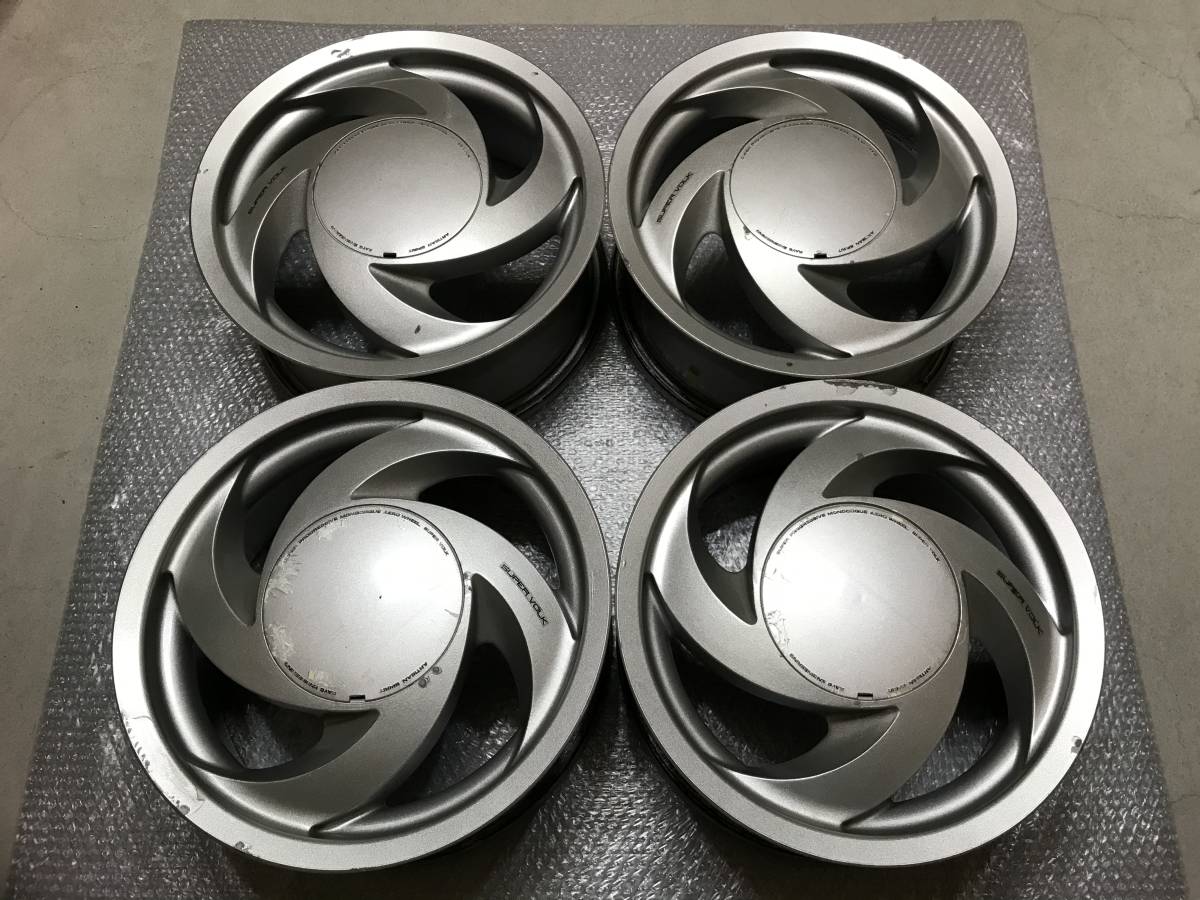 ☆RAYS☆スーパーボルク☆PCD100-4H☆エアロホイール☆SUPER VOLK☆の