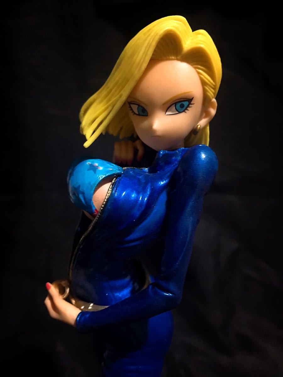 ドラゴンボール 人造人間18号 フィギュア 水着 ビキニ キャスト