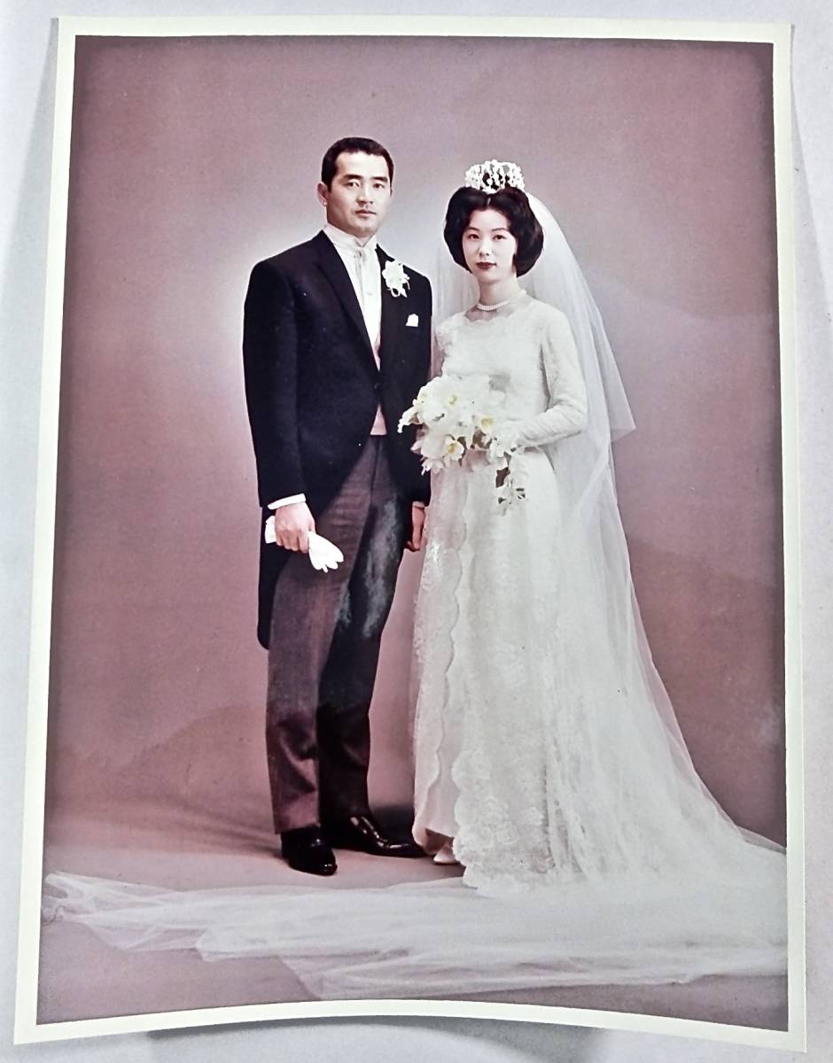 長嶋茂雄、亜希子氏の刻印1965年1月26日結婚式日付刻印SEIKO 置時計 1965年(ホテルニューオータニ)[読売巨人軍(長嶋茂雄)・西村亜希子