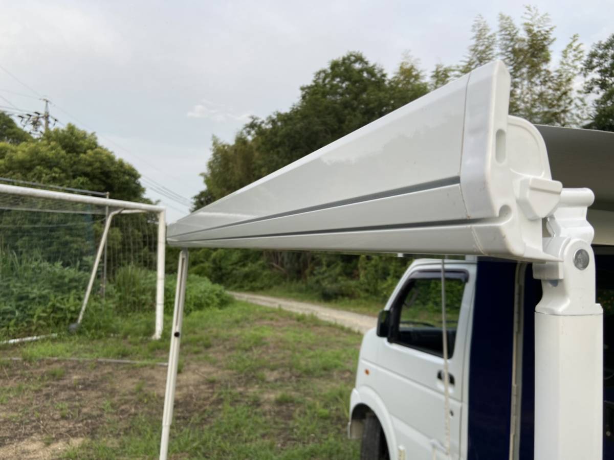 新品 大人気 0cm X 150cm キャンピングカー用 移動販売車用 ミニバン用 軽自動車用 サイドオーニング テント 日よけ雨除けjpstar の落札情報詳細 ヤフオク落札価格情報 オークフリー スマートフォン版