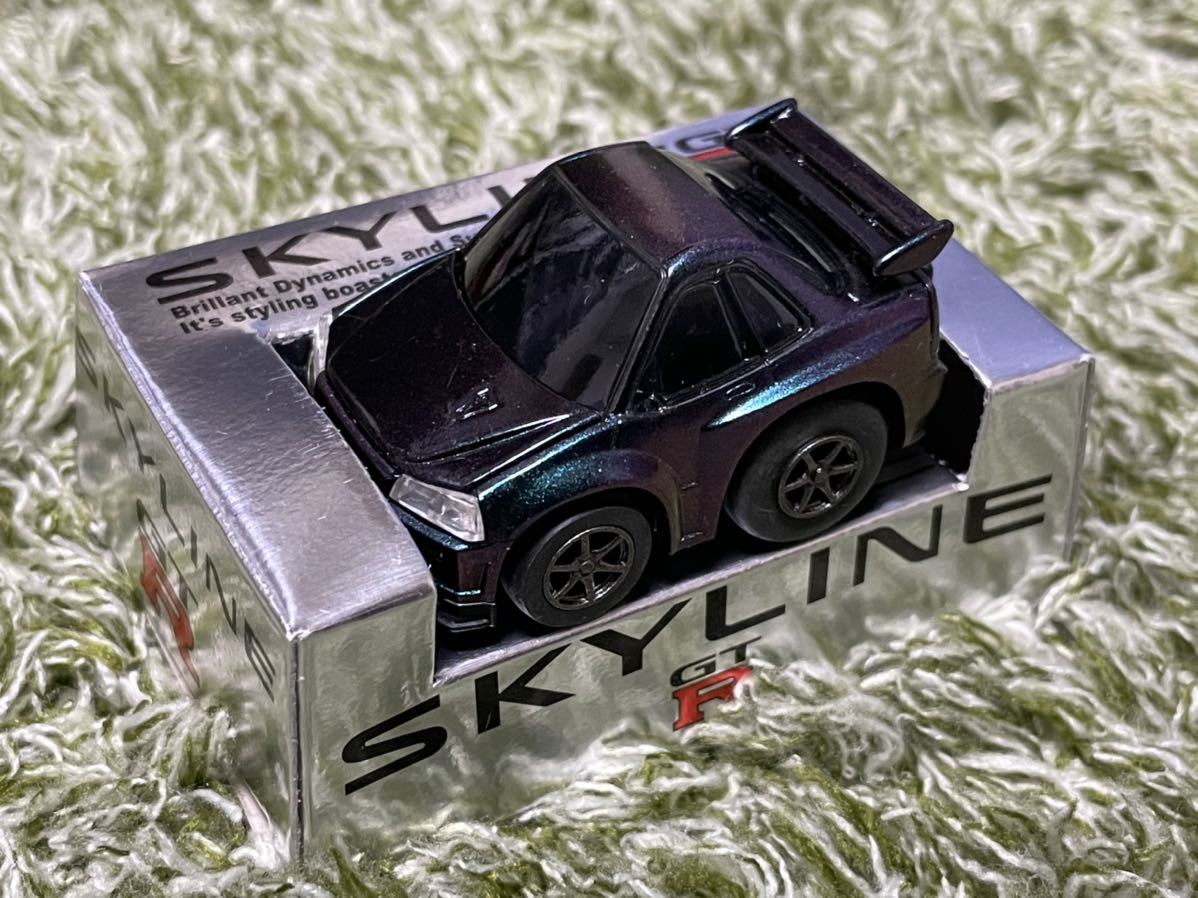 新品】リアルギミックチョロQ 日産スカイラインGT-R R34 マジョーラ