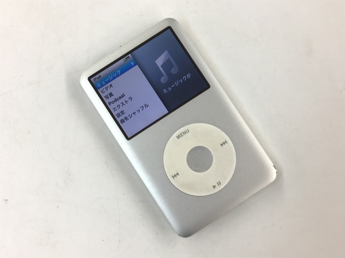 Apple iPod Classic160GB A1238 シルバー iPod - APPLE iPod classic