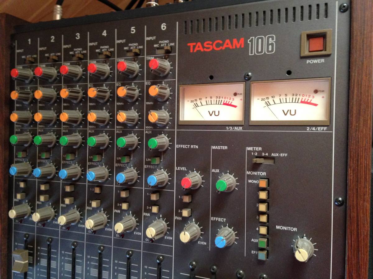 TASCAM M-106 アナログミキサー 動作品 ビンテージ タスカム の落札情報詳細| ヤフオク落札価格情報 オークフリー・スマートフォン版 TASCAM M-106 アナログミキサー 動作品 ビンテージ タスカム の落札情報詳細| ヤフオク落札価格情報 オークフリー・スマートフォン版