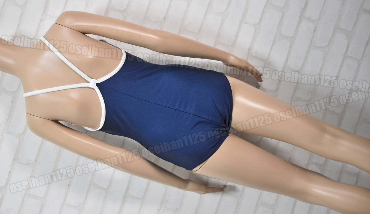 新品 Sprinter スプリンター No 290 白パイピングワンピース水着 女子競泳水着 ネイビー サイズl の落札情報詳細 ヤフオク落札価格情報 オークフリー スマートフォン版