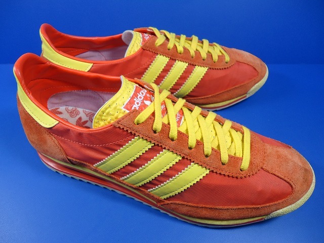 52 08年製 Adidas Sl72 アディダス ビンテージ 復刻 スニーカー オレンジ イエロー 26 5 Cm 品番 の落札情報詳細 ヤフオク落札価格情報 オークフリー スマートフォン版