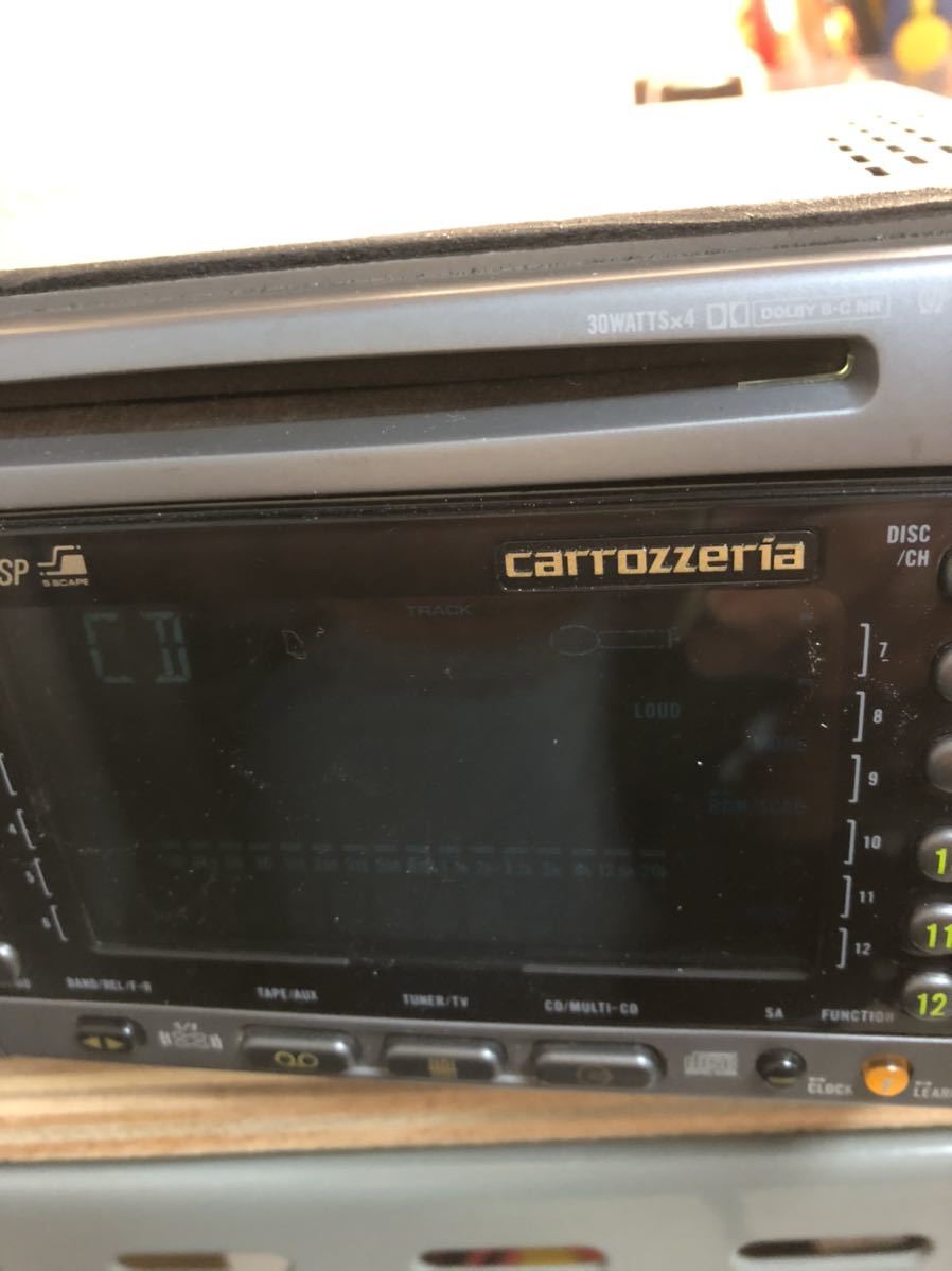 カロッツェリア carrozzeria FH-P90 CD &カセット2DINデッキ DSP の