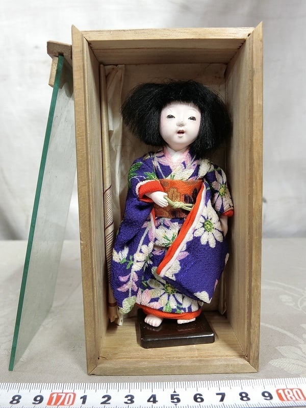 けうゑや 市松人形 34cm 京人形 並河人形店