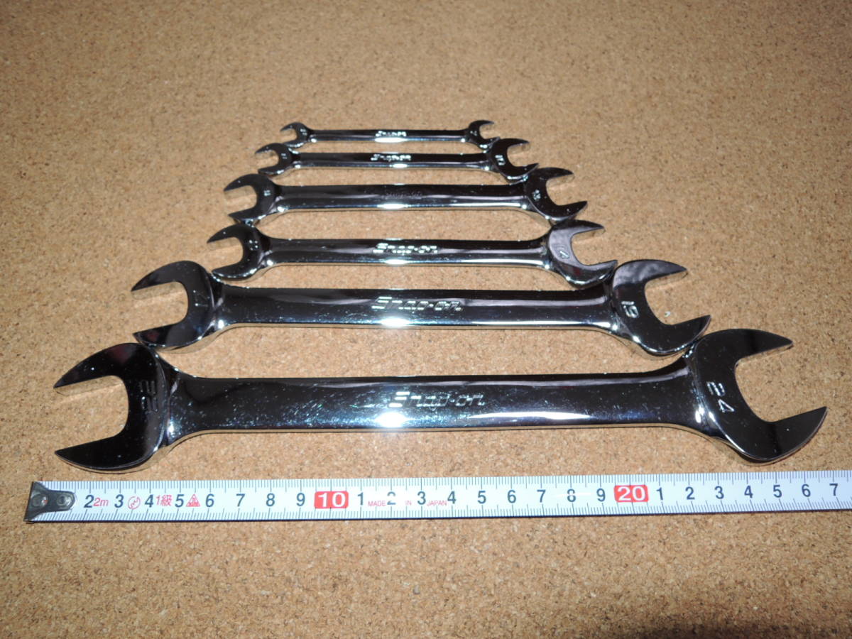 スナップオン snap-on 22-24ストレートボックスレンチ （☆美品4本  