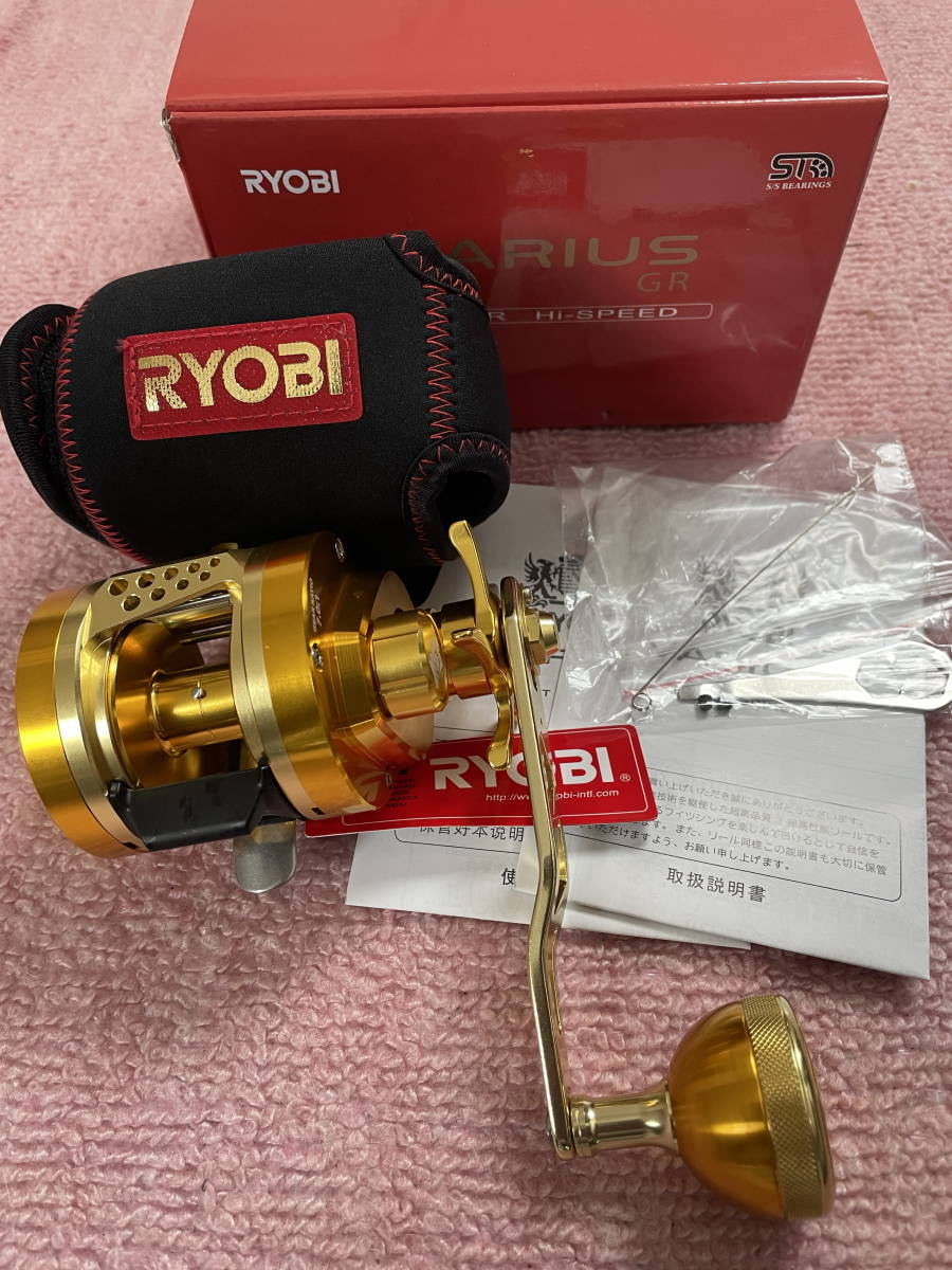 RYOBI - リョービ バリウスgr ライトジギング ハイスピード 右ハンドル リョービ バリウスgr ライトジギング ハイスピード 右ハンドル