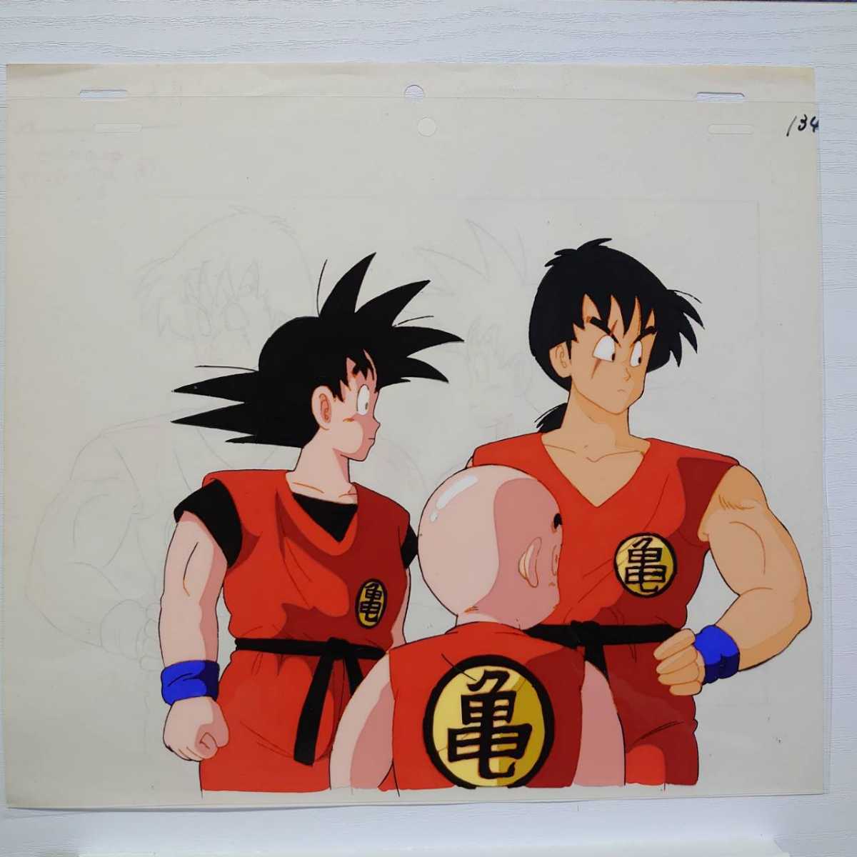 孫悟空 ヤムチャ クリリン ドラゴンボール セル画 2/9 （5）の落札情報