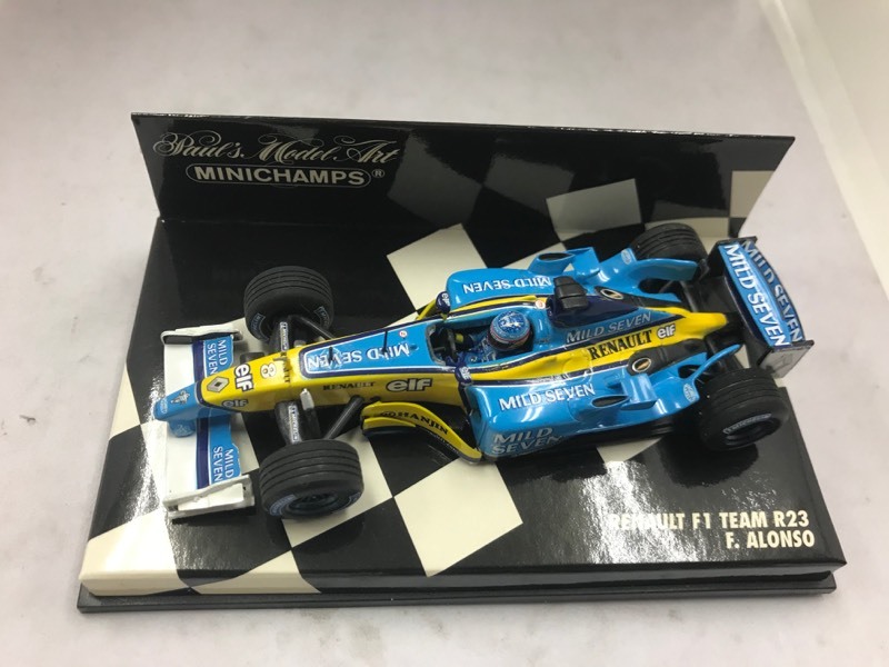 MINICHAMPS ルノー F1 R23 F・アロンソ マイルドセブン仕様 MINICHAMPS ルノー F1 R23 F・アロンソ マイルドセブン仕様