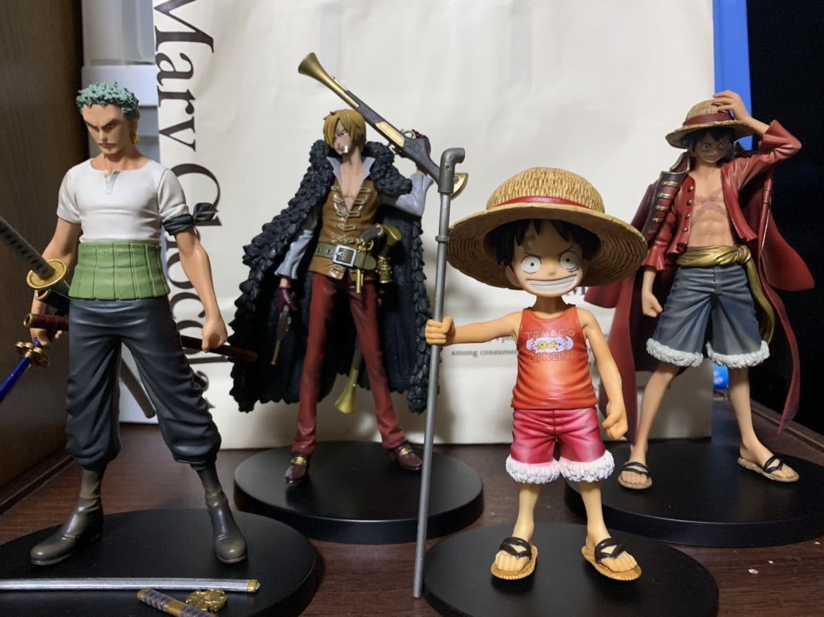 ワンピースフィギュア セット 一部故障あり の落札情報詳細 ヤフオク落札価格情報 オークフリー スマートフォン版