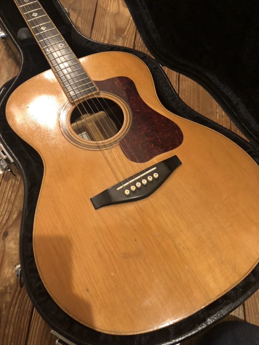 多賀 手工品 アコースティックギター オール単板 手工品 志賀鉄三 YA-100 アコースティックギター TOP