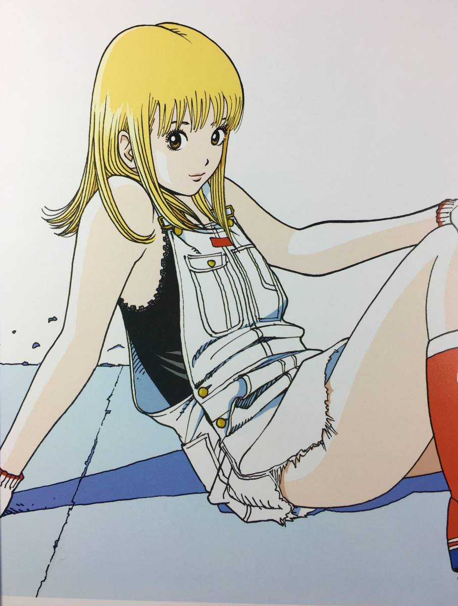 新品】江口寿史A4タイプ額入り□ 2009単行本『ストップ!!ひばりくん