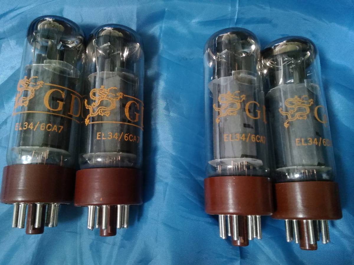 その他 GOLDEN DRAGON EL34/6CA7 Golden Dragon EL34/6CA7 / MP ゴールデンドラゴン 出力管