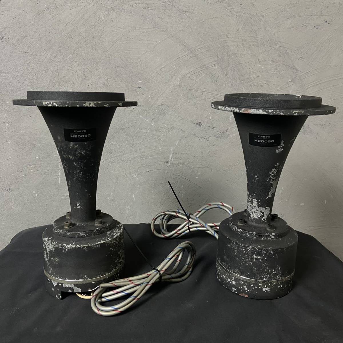 Jb5-ke］ONKYO D3520A/ドライバー H2005C/ホーン AL-120/音響レンズ