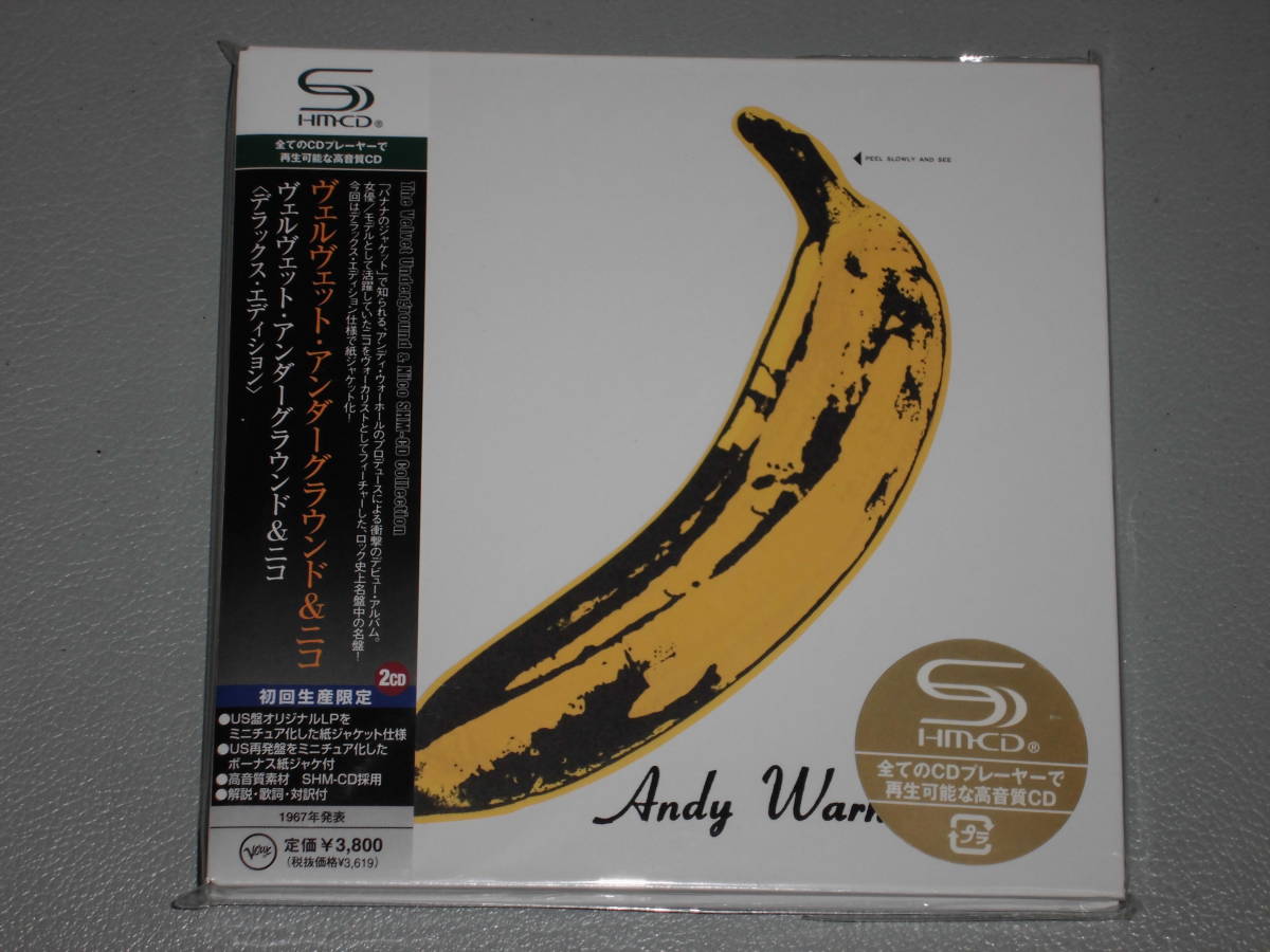 生産限定盤ヴェルヴェット・アンダーグラウンド&ニコ　キャンバス付きCD Amazon.co.jp: Velvet Underground & Nico - The Velvet